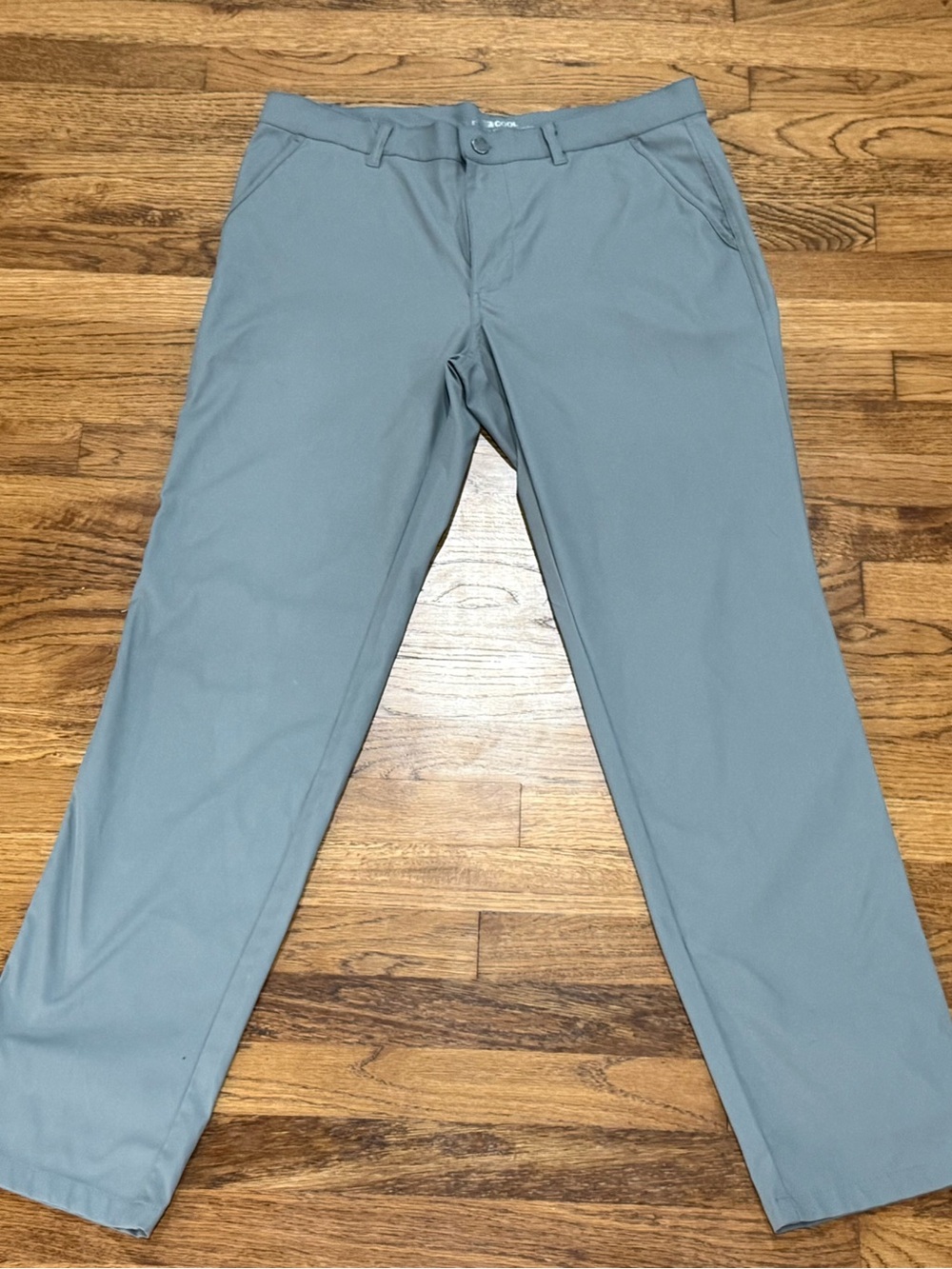 32 Degrees Cool Stretch Track Pants Gray Tapered Pockets Golf W34xL34